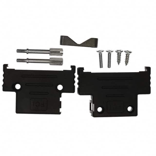 10070163-01LF Amphenol ICC (FCI)  Capots de connecteurs D-Sub en forme de D